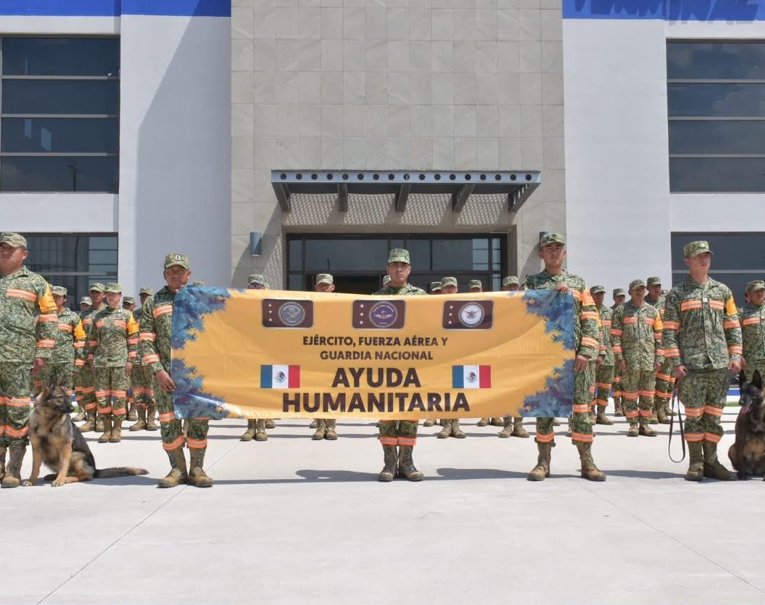 Envío de ayuda humanitaria de México a Venezuela. Foto: Sedena